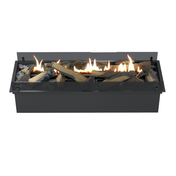 Bioethanol SmartFire Fernbedienung - PRIME A6 150cm mit Deko