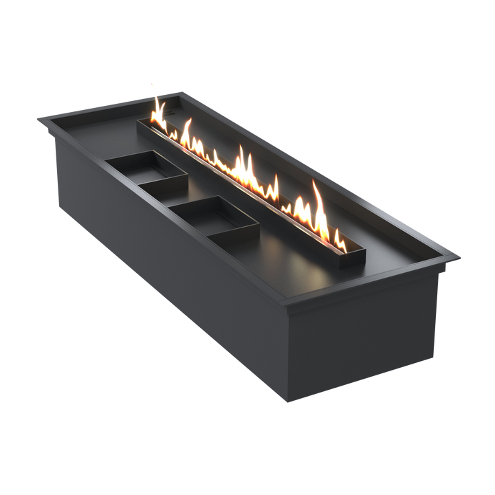 Bioethanol SmartFire Fernbedienung - PRIME A6 150cm mit Deko