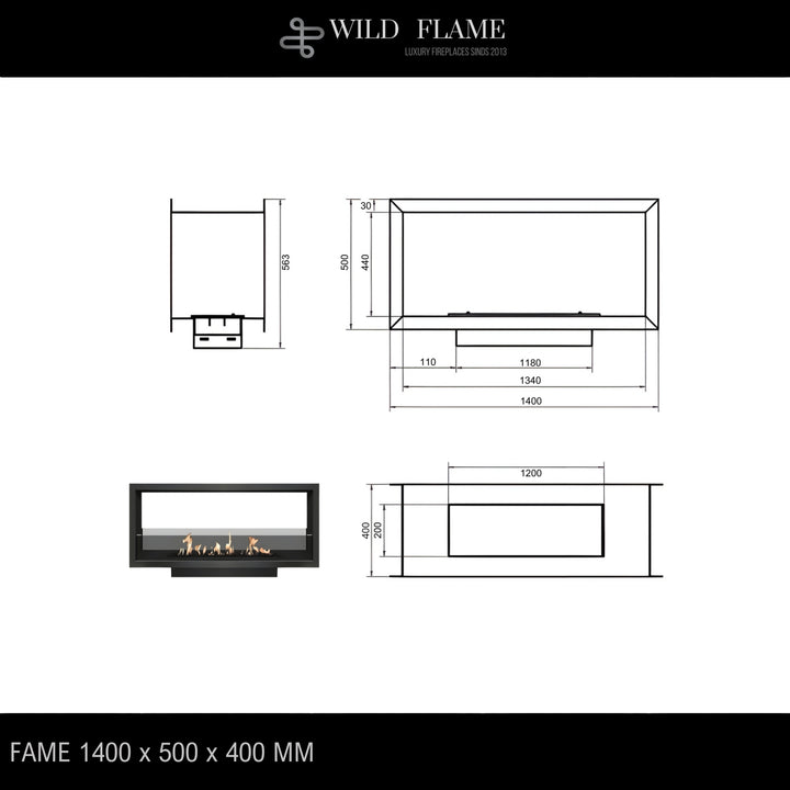 bioethanol-einbau-kamin-ofen-zweiseitig-raumteiler-fame-140cm-schwarz-wildflame-technische-zeichnung
