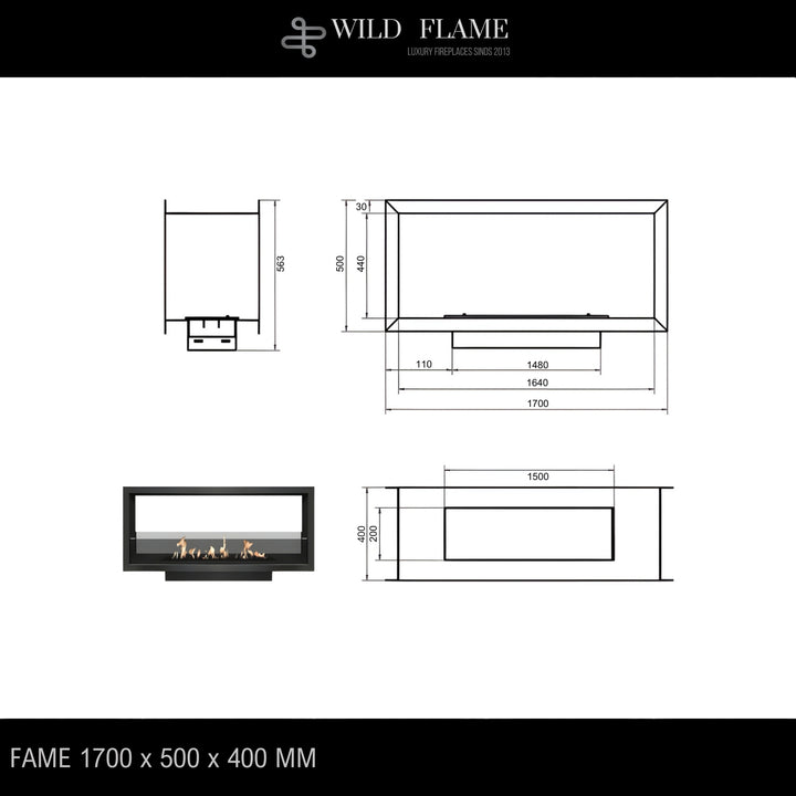 bioethanol-einbau-kamin-ofen-zweiseitig-raumteiler-fame-170cm-technische-zeichnung-wildflame