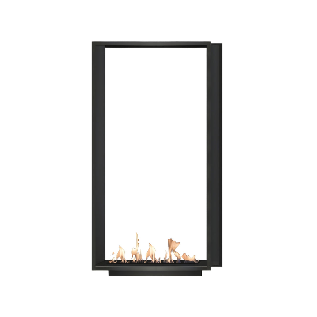 bioethanol-einbaukamin-zweiseitig-vertikal-raumteiler-fame-xl-160-schwarz-wild-flame