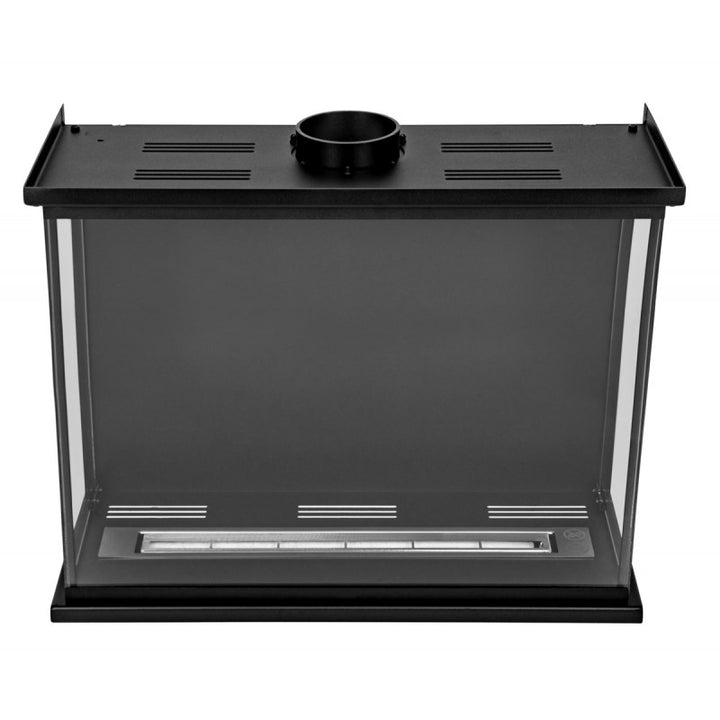 Dreiseitiger Bioethanol Einbaukamin - Reigen 60